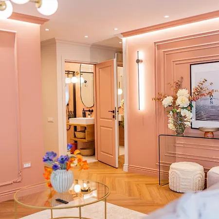 Pink Perfection - One-bedroom Gemstone Oasis Apartment